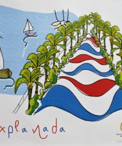 Alicante - "La Explanada" cartel promoción turística