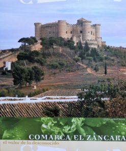 Belmonte, Comarca el Záncara, Cuenca - "Castillo de Juan Pacheco" cartel promoción turística