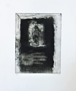 Antoni Clavé 1966 - "La main" grabado aguafuerte y aguatinta