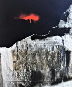 Antoni Clavé 1989 - "Tache rouge" grabado y gofrado