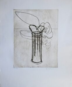 Joan Hernandez Pijuan - "Columna" grabado aguafuerte