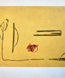 Albert Rafols Casamada 2002 - "Acord d´ombres I" grabado aguafuerte,