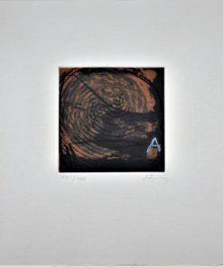 Antoni Tapies 1993 - "Suite Montseny 3" grabado aguatinta y carborundum