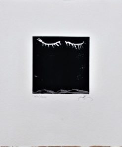 Antoni Tapies 1993 - "Suite Montseny 6" grabado aguatinta y carborundum