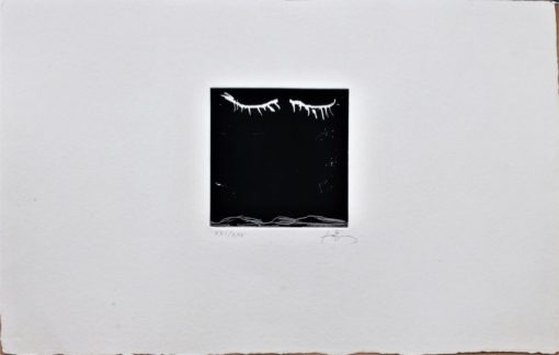Antoni Tapies 1993 - "Suite Montseny 6" grabado aguatinta y carborundum