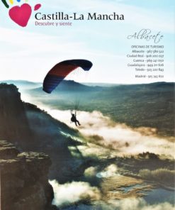 Albacete - "Descubre y siente" cartel promoción turística de Castilla - La Mancha