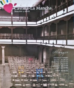 Almagro - "Patio de Comedias" cartel promoción turística de Castilla - La Mancha