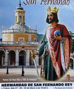 Aranjuez - "Hermandad de San Fernando Rey" cartel promoción turística