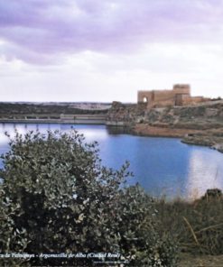 Argamasilla de Alba, Ciudad Real - "Castillo de Nuestra Sra. de Peñarroya" cartel promoción turística