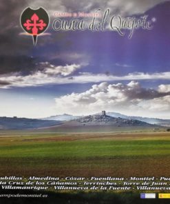 Ciudad Real - "Campo de Montiel, Cuna del Quijote" cartel promoción turística