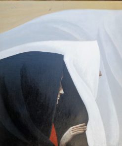 Manuel de las Casas - "Contemplación" pintura oleo sobre lienzo