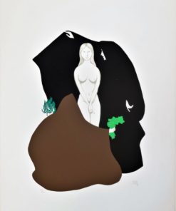 Manuel de las Casas - "Ensalmo" serigrafia