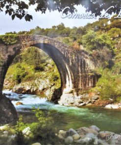 Extremadura, Comarca de la Vera - "Piedra y agua" cartel promoción turística
