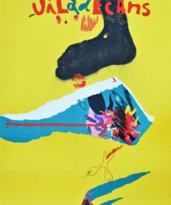 Joan Pere Viladecans - "Entrebancs" serigrafia, edición especial p. t. sin numerar y sin firmar