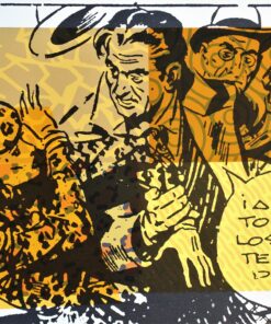 Fernando Bellver - "Comic I" serigrafia