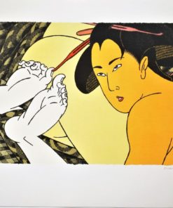 Fernando Bellver - "I love Tokyo, Geishas" litografia
