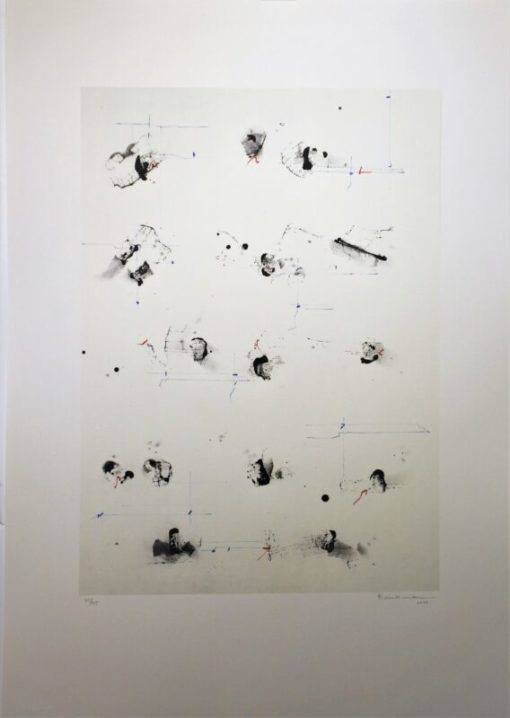 Enrique Brinkmann - "Signos y formas" litografia