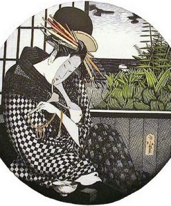 Fernando Bellver - "Asia, serie continentes" grabado aguafuerte iluminado a mano