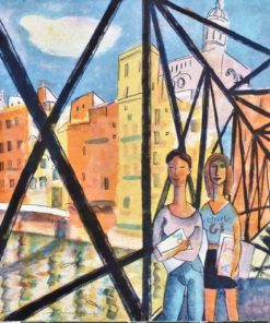 Miguel Gallardo - "Paseo" serigrafia