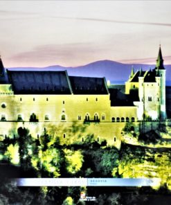 Segovia - "El Alcazar" cartel promoción turística de Castilla y León
