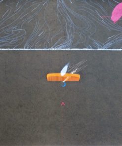 Joan Pere Viladecans - "Entrebancs 3" litografia con gofrado