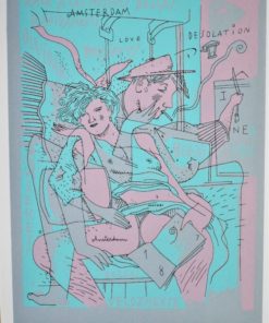 Ceesepe - "Amsterdam" serigrafia