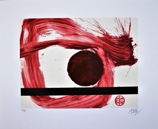 Luis Feito - "Abstracción incierta" litografía