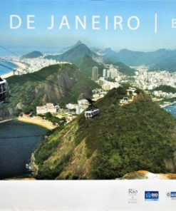 Brasil, Rio de Janeiro, Päo de açucar, cartel promoción turística