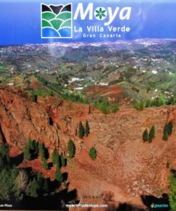 Gran Canaria - "Moya, Caldera de Los Pinos" cartel promoción turística