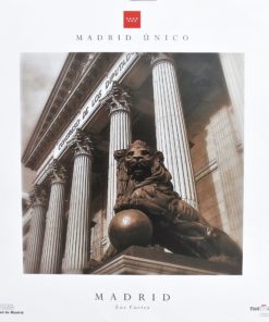 Madrid - "Las Cortes" cartel promoción turística