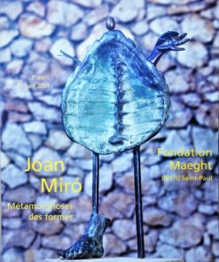 Joan Miró - "Femme" cartel original exposición La Métamorphose des formes en la Fondation Maeght en 2001