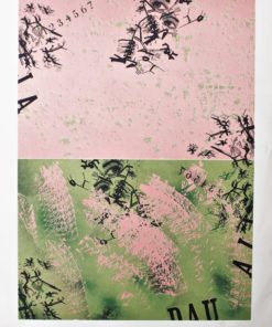 Joan Josep Tharrats - "Homenatge a Dau al Set" litografia