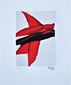 Luis Feito - "Composición # III" litografia