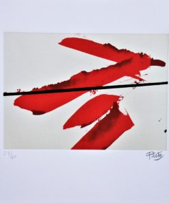 Luis Feito - "ST XVI" litografia