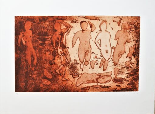 Alfonso Albacete - "Figuras" grabado