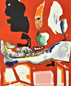 Jorge Castillo - "Barcelona V" litografía