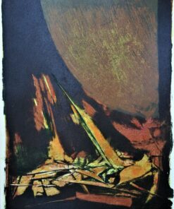 Manuel Viola - "Casida de la mujer tendida" litografía