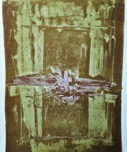 Manuel Viola - "Casida de los ramos" litografía