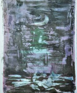 Manuel Viola - "Casida del herido por el agua" litografía