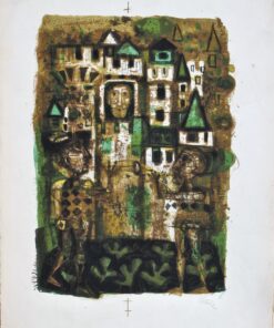 Antoni Clavé - "Gargantúa VI" litografia