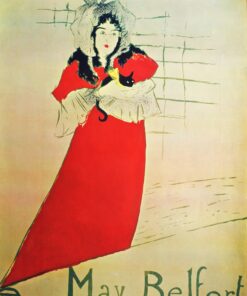 Henri de Toulouse Lautrec - "May Belford" cartel editado por Personality posters New York