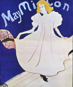 Henri de Toulouse Lautrec - "May Milton" cartel editado por Personality posters New York