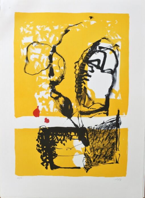François Xavier Fagniez - "Tabernacle I" litografia