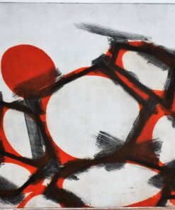 Jose Pedro Croft - "S. T. red" grabado aguafuerte