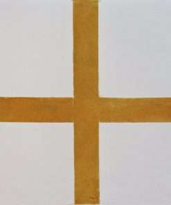 Jose Pedro Croft - "Cruz amarilla" grabado aguatinta