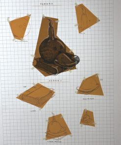 Fernando Bellver - "Vanitas" serie animados VIII, serigrafia, con intervención manual