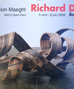 Richard Deacon - "Border Traffic" cartel original exposición en la Fondation Maeght en 2008