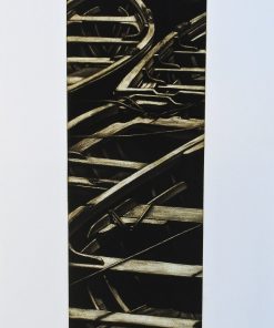 Ramiro Undabeytia - "Barcas" grabado mezzotinta