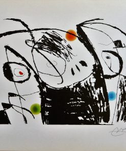 Joan Miró - "Serie Mallorca IX" Reproducción offset litográfico