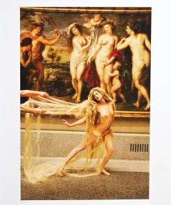 Ouka Leele - "Mi cuerpo es mi territorio, no os acerquéis a mí, no me supliquéis que voy de vuelo ..." fotografía con tratamiento digital